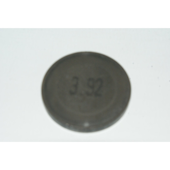 Einstellplättchen Ventil 3.92 mm