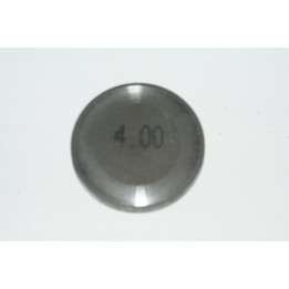 Einstellplättchen Ventil 4.00 mm