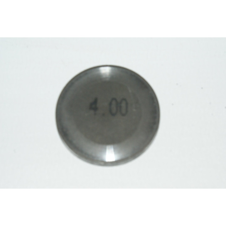Einstellplättchen Ventil 4.00 mm
