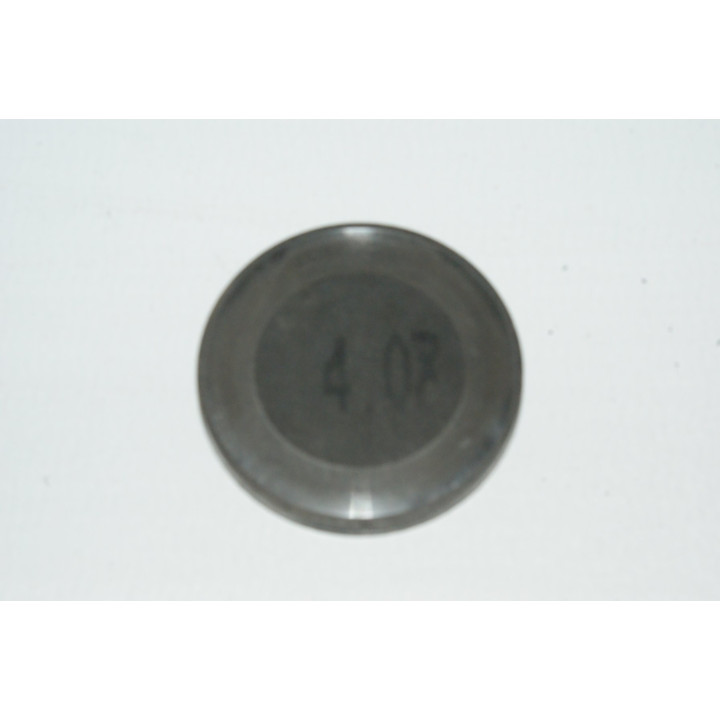 Einstellplättchen Ventil 4.07 mm