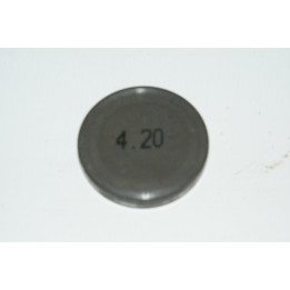 Einstellplättchen Ventil 4.20 mm
