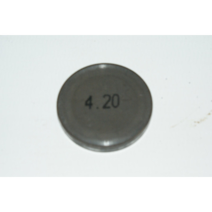 Einstellplättchen Ventil 4.20 mm