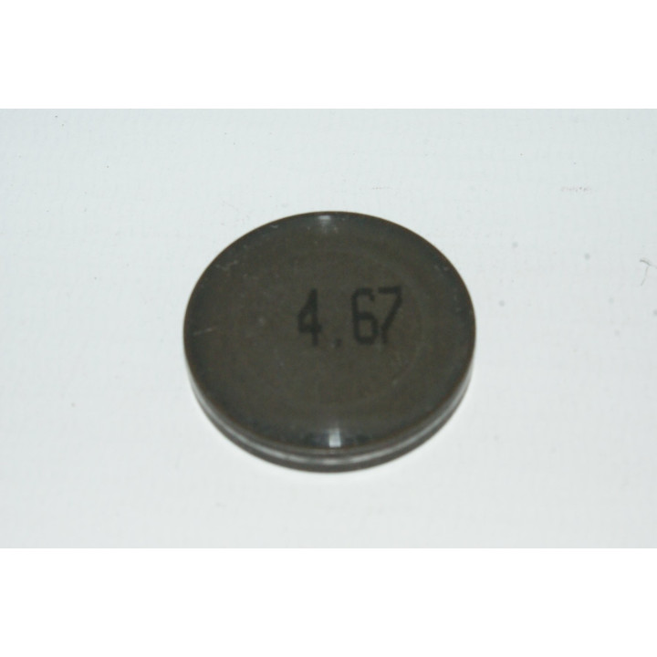 Einstellplättchen Ventil 4.67 mm